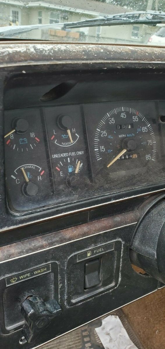 1989 Gray Ford F-150