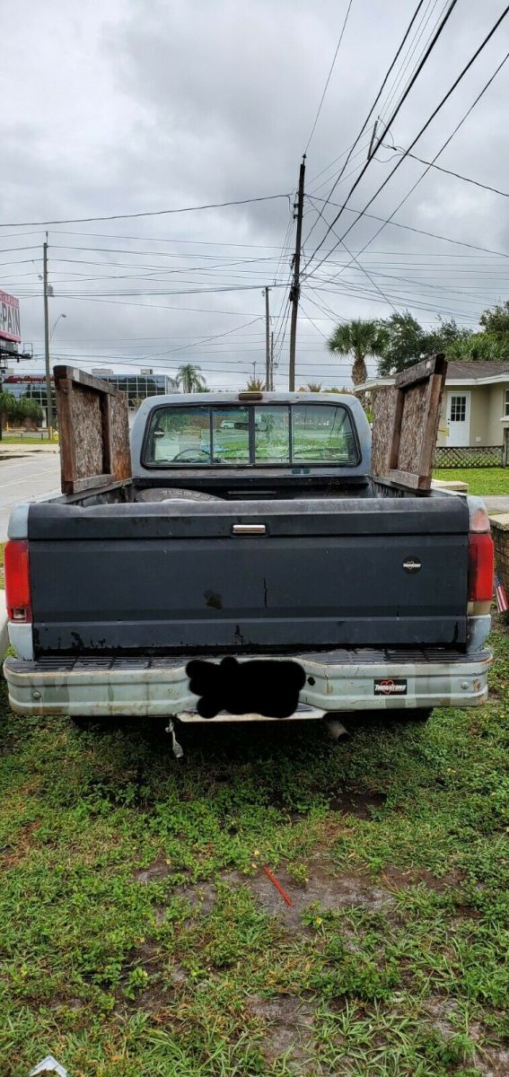 1989 Gray Ford F-150