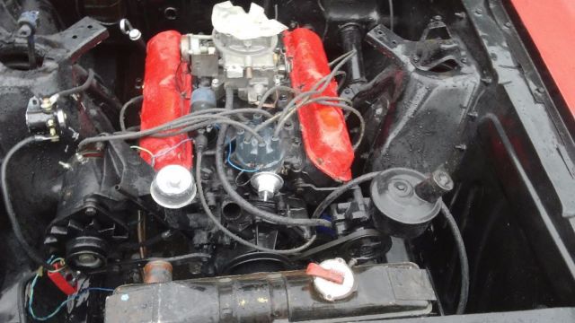 1964 Red Ford Mustang Coupe