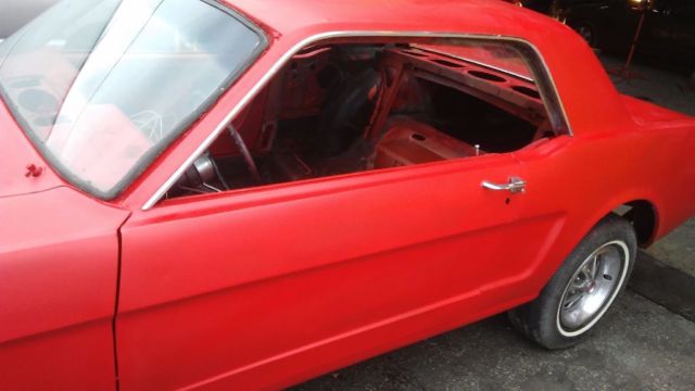 1964 Red Ford Mustang Coupe