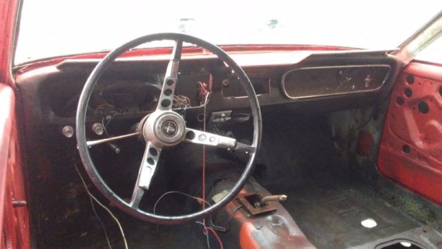 1964 Red Ford Mustang Coupe
