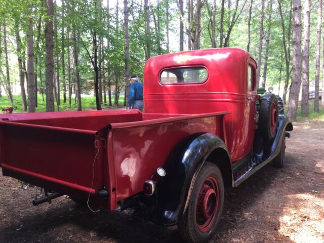 1936 Red Chevrolet Other Pickups Standard Cab Pickup