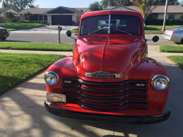 1951 Red Chevrolet Other Pickups Standard Cab Pickup