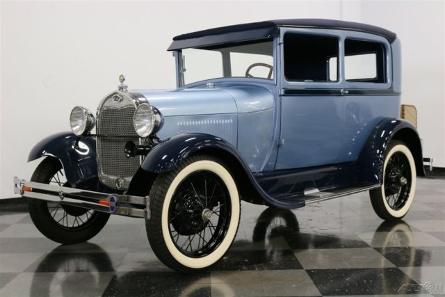 1928 Blue Ford Model A