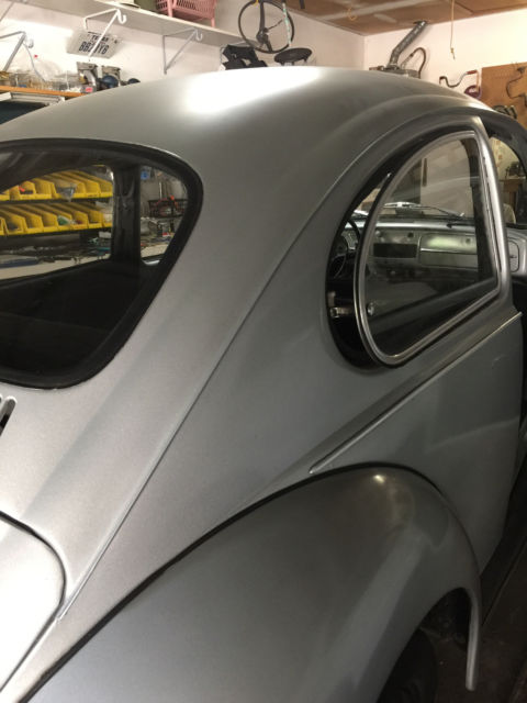 1966 silver Volkswagen Beetle - Classic sedan