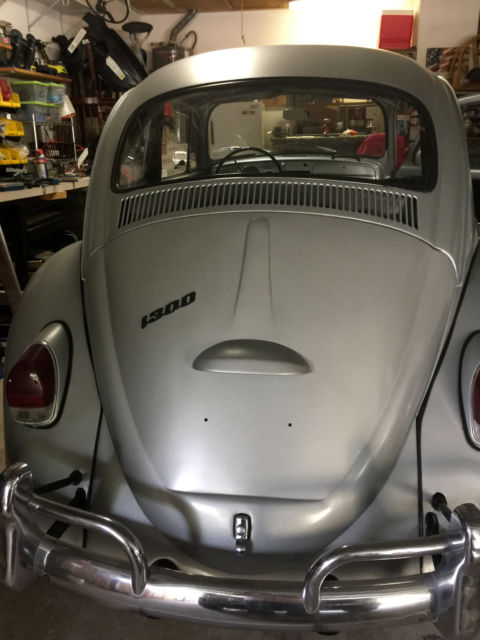 1966 silver Volkswagen Beetle - Classic sedan