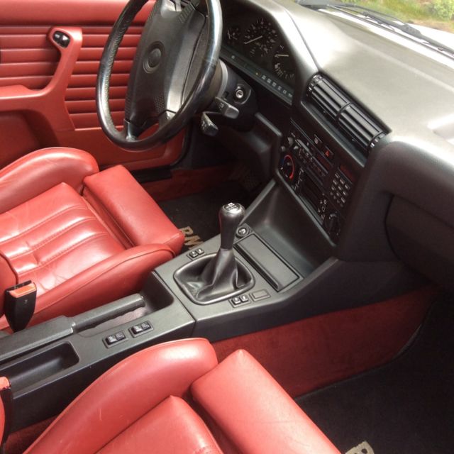 1990 White BMW 3-Series Coupe