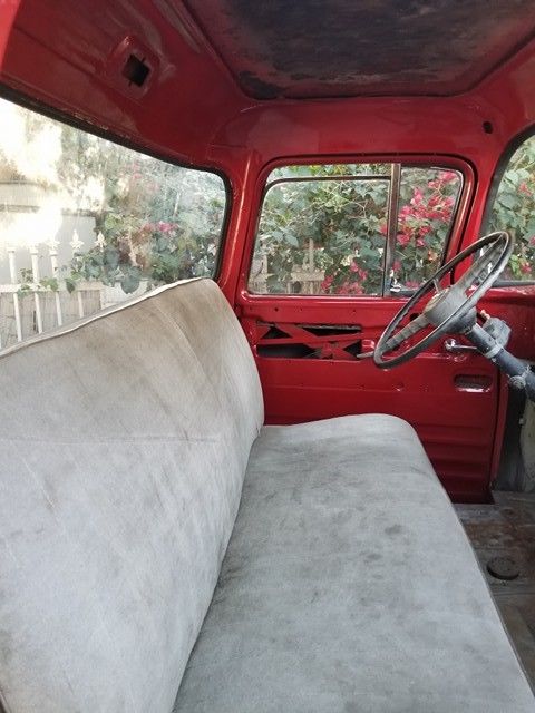 1955 Red Chevrolet Other Pickups Crew Cab Pickup