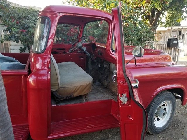 1955 Red Chevrolet Other Pickups Crew Cab Pickup