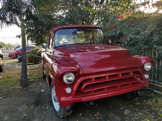 1955 Red Chevrolet Other Pickups Crew Cab Pickup