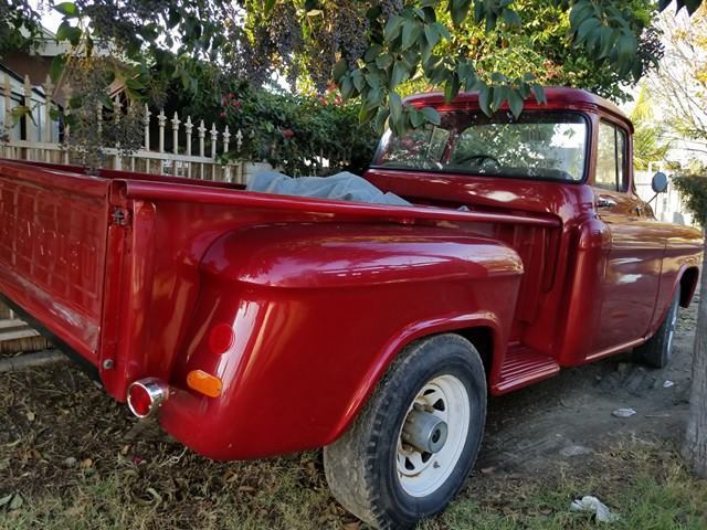 1955 Red Chevrolet Other Pickups Crew Cab Pickup