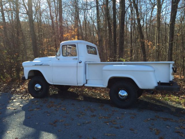 1958 White Chevrolet Other Pickups Pickup