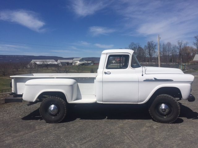 1958 White Chevrolet Other Pickups Pickup