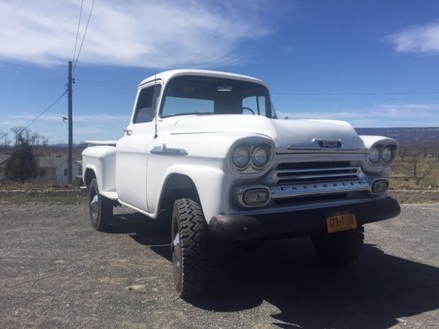 1958 White Chevrolet Other Pickups Pickup
