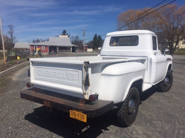 1958 White Chevrolet Other Pickups Pickup