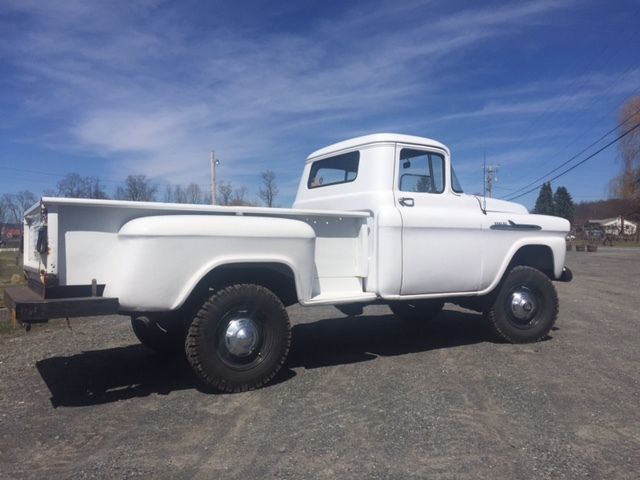 1958 White Chevrolet Other Pickups Pickup