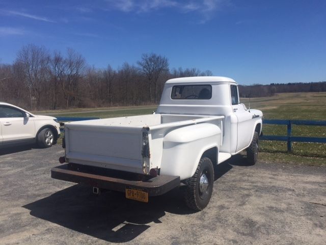 1958 White Chevrolet Other Pickups Pickup