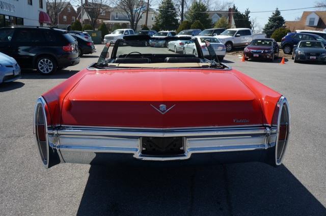 1968 Red Cadillac DeVille Convertible