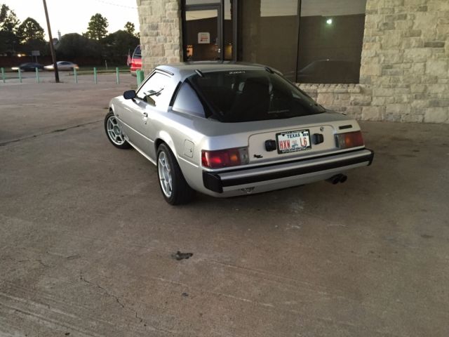 1978 Silver Mazda RX-7 2 door hath back