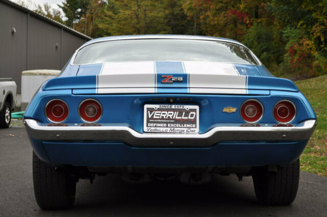 1973 Mulsanne Blue Chevrolet Camaro Coupe