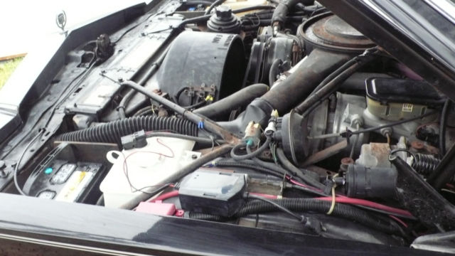 1982 Black Cadillac Fleetwood