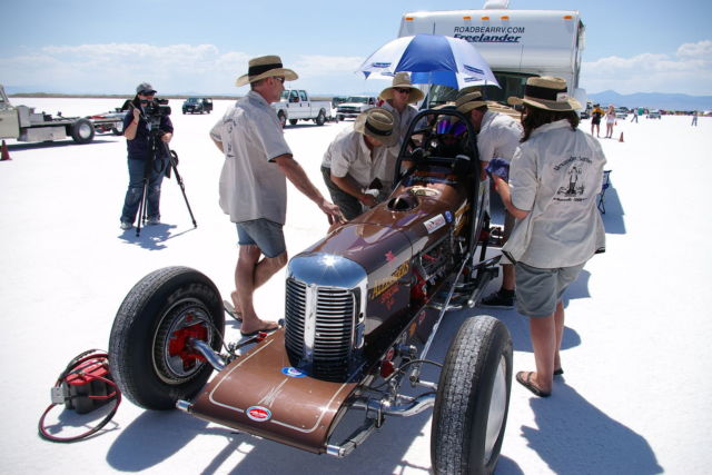1950 bronze Ford Hot Rod Special