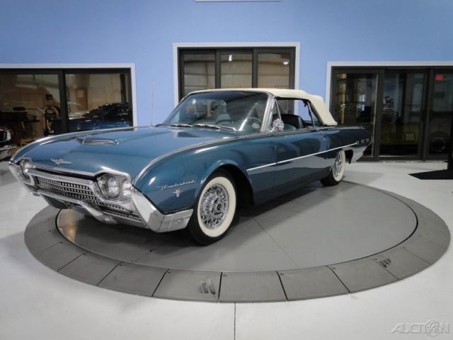1962 Blue Ford Thunderbird