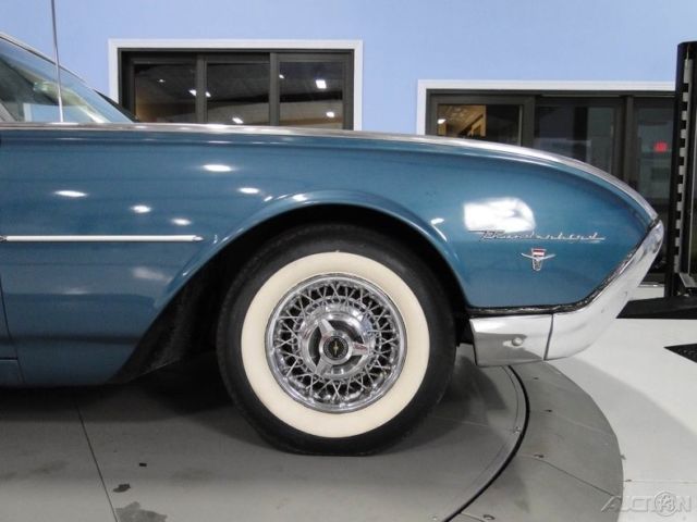 1962 Blue Ford Thunderbird