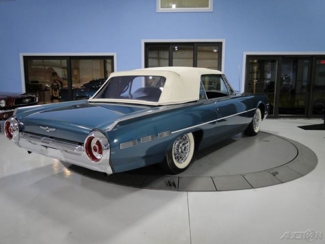 1962 Blue Ford Thunderbird