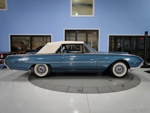 1962 Blue Ford Thunderbird