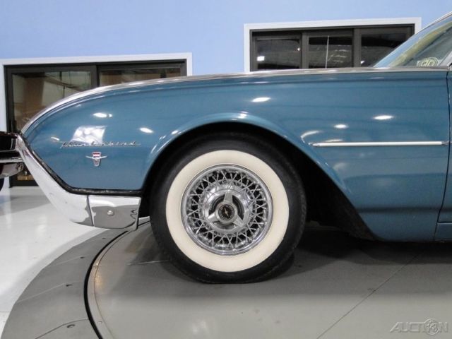 1962 Blue Ford Thunderbird