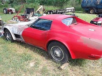 1972 Red Chevrolet Corvette