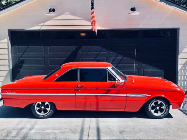 1963 Red Ford Falcon Coupe
