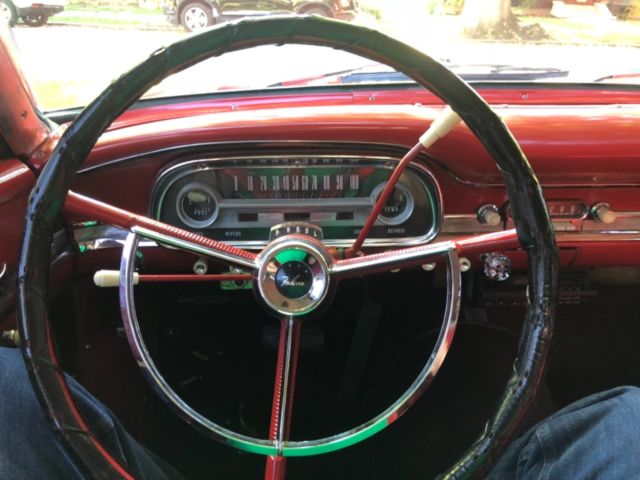 1963 Red Ford Falcon Coupe