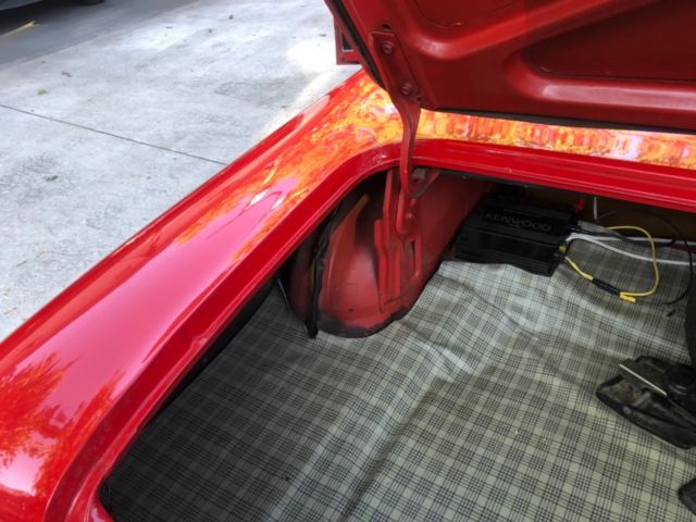 1963 Red Ford Falcon Coupe