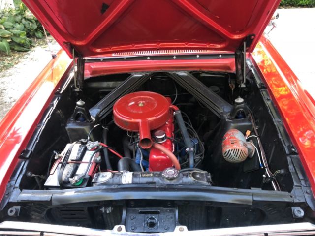 1963 Red Ford Falcon Coupe