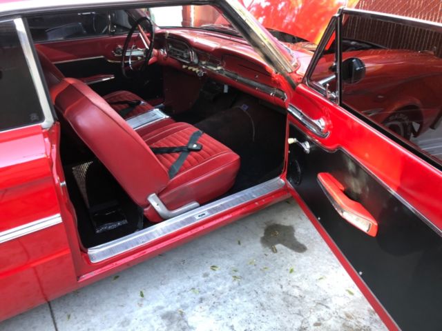1963 Red Ford Falcon Coupe
