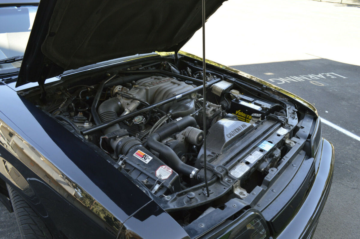 1988 Black Ford Mustang Convertible