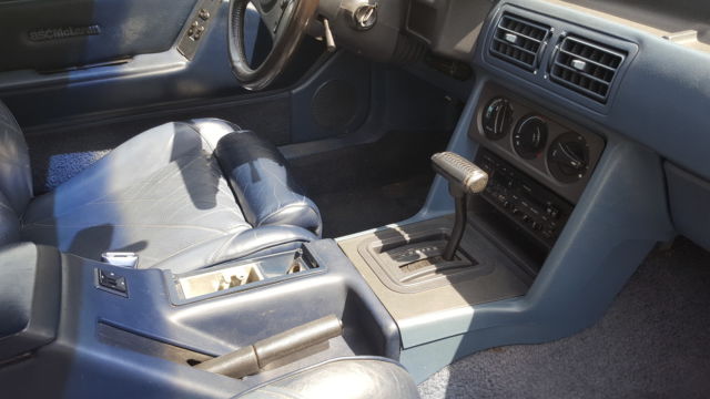 1989 White Ford Mustang Convertible