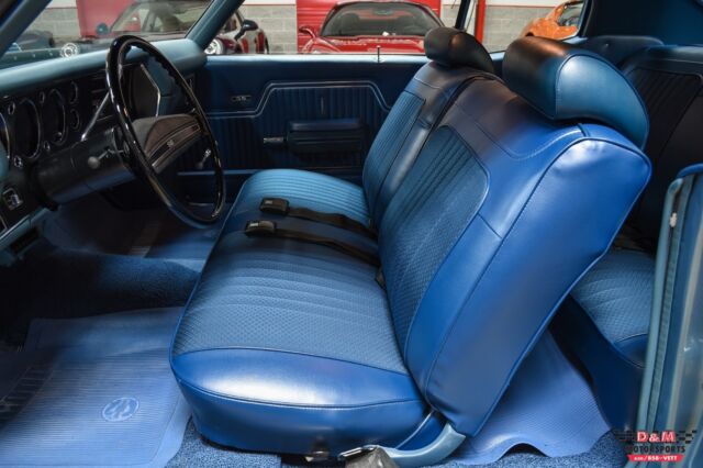 1971 Blue Chevrolet Chevelle Coupe