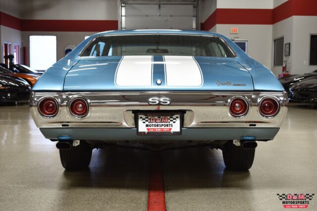 1971 Blue Chevrolet Chevelle Coupe