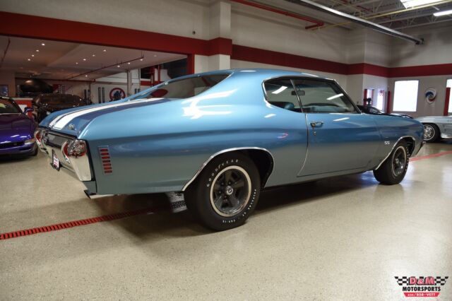 1971 Blue Chevrolet Chevelle Coupe