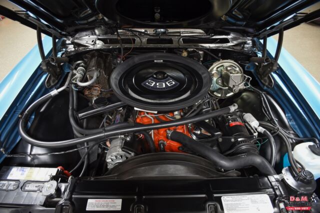 1971 Blue Chevrolet Chevelle Coupe