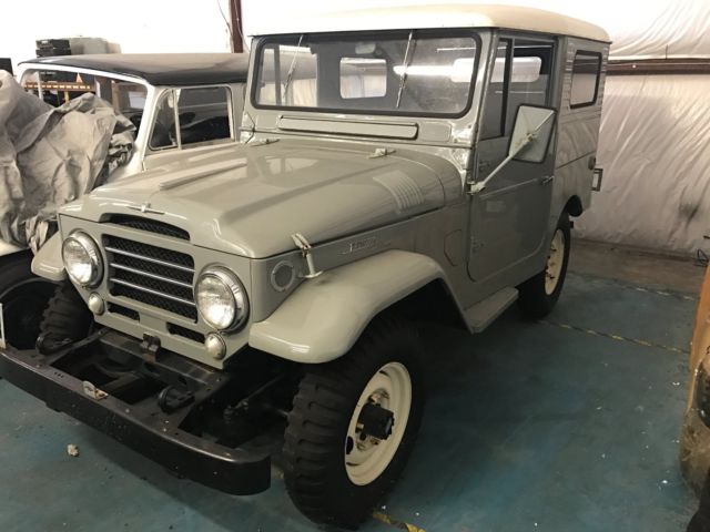 1960 Gray Toyota Land Cruiser Coupe