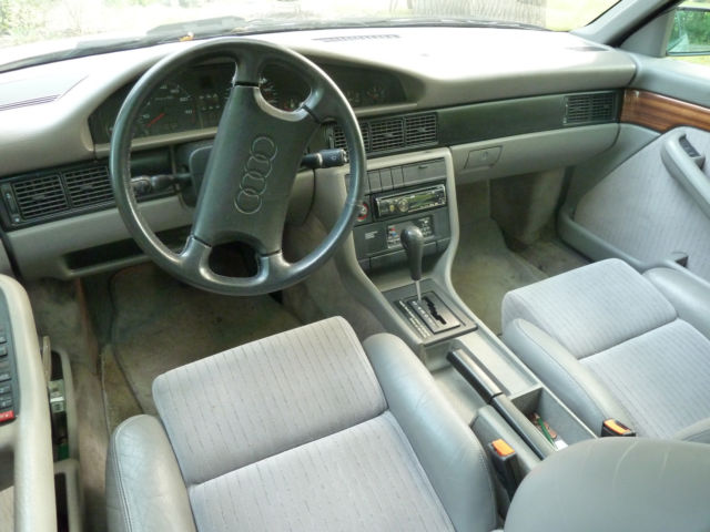 1989 Silver Audi 200 Turbo Sedan