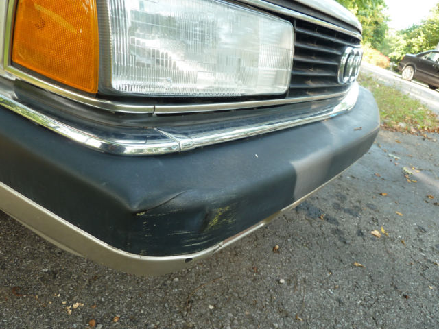 1989 Silver Audi 200 Turbo Sedan