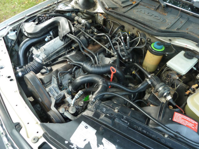 1989 Silver Audi 200 Turbo Sedan