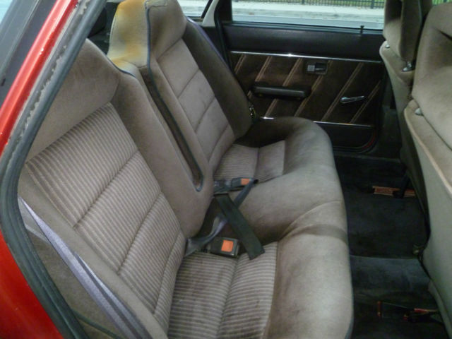 1982 Red Audi Other Sedan