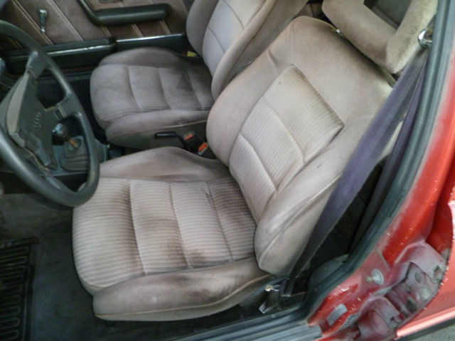 1982 Red Audi Other Sedan