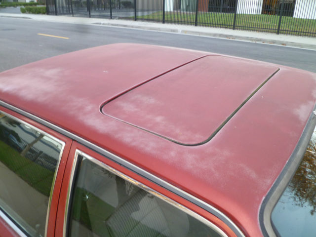 1982 Red Audi Other Sedan